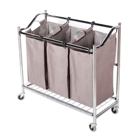 fabric lined metal rolling laundry cart|heavy duty rolling laundry basket.